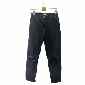 Abercrombie & Fitch Curve Love High Rise Mom Jeans Size 26 2R